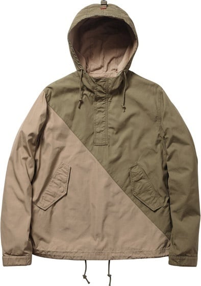 2 Tone Pullover Parka 1